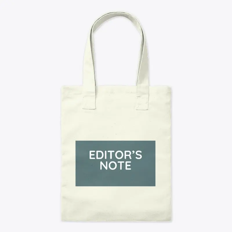 Editors Note